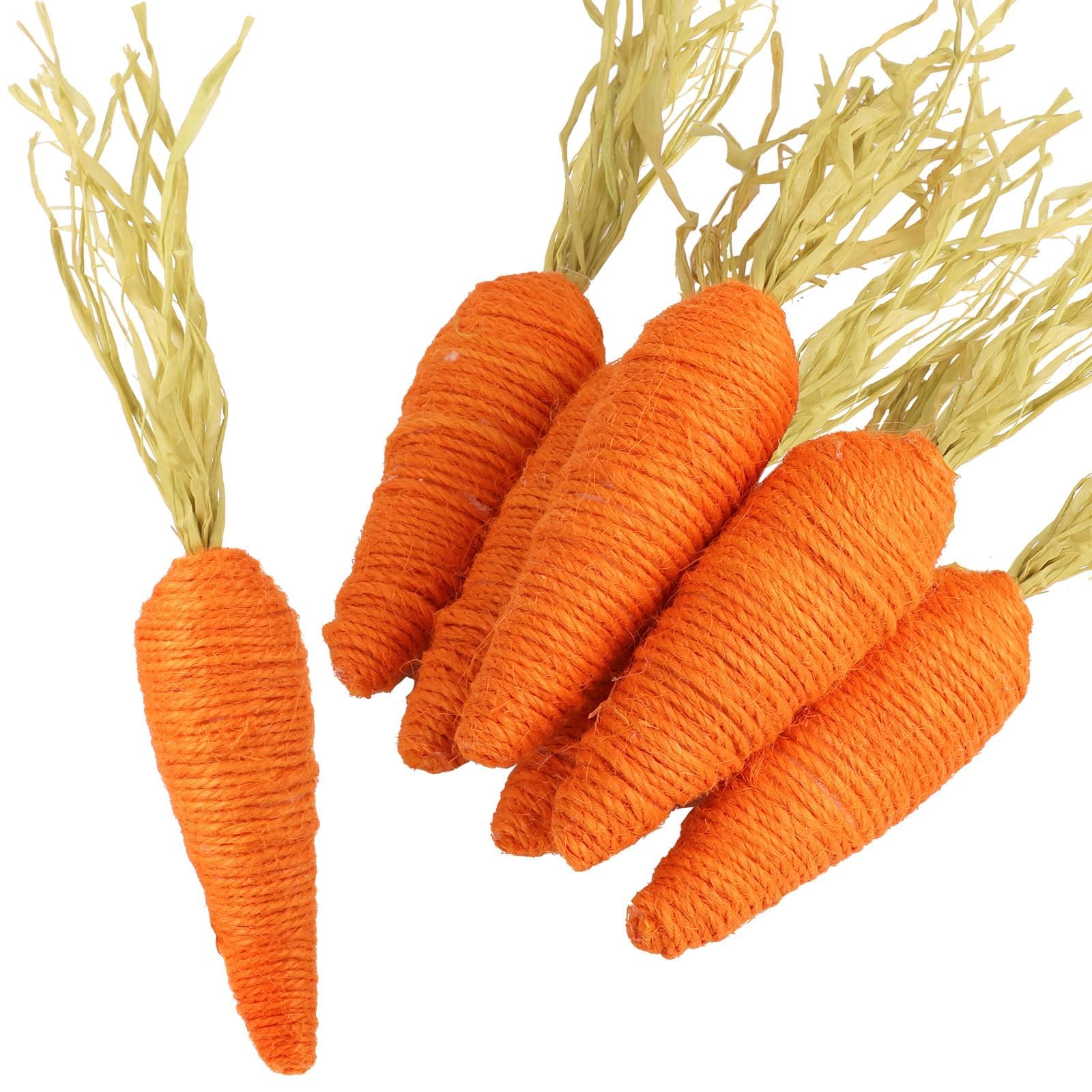 30 Stück Mini Karotten Deko Aus Schaumstoff - Für Osterdekoration & Basteln