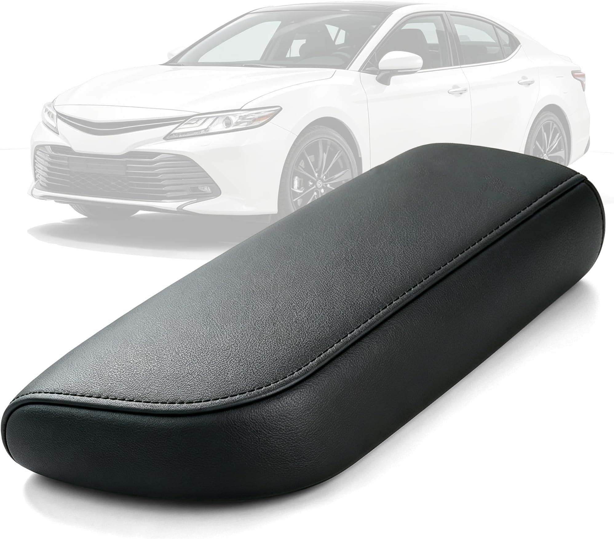 AOMSAZTO Center Console Cover Armrest Fit for 2018-2024 Toyota Camry Black