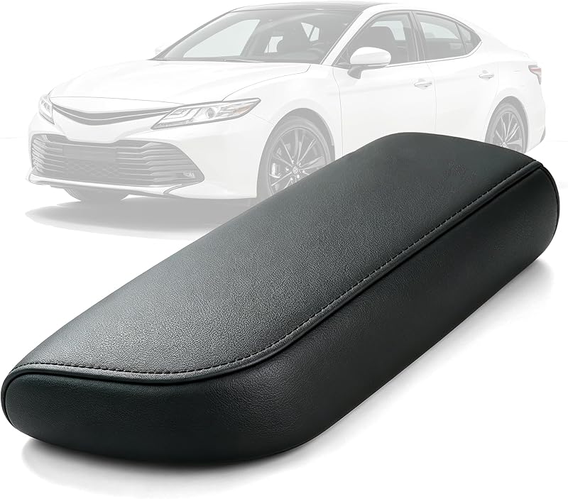 Capa de proteção do apoio de braço do console central AOMSAZTO para Toyota Camry 2018–2024