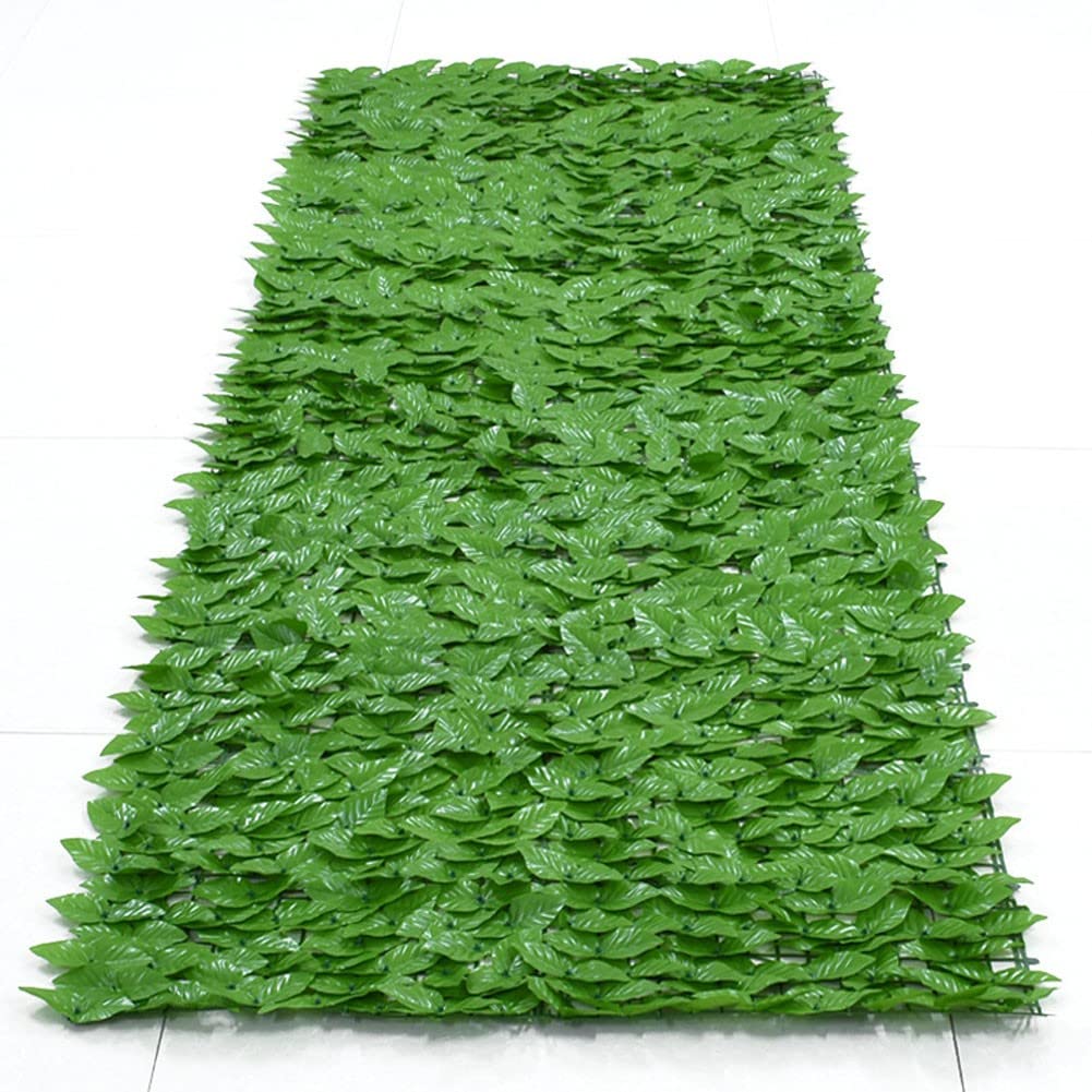 Hojas de Artificial para Jardín Seto Artificial Valla de privacidad artificial de hoja de seto de hiedra falsa para valla de privacidad, pantalla de pared, jardín, patio, patio, exterior, decoració