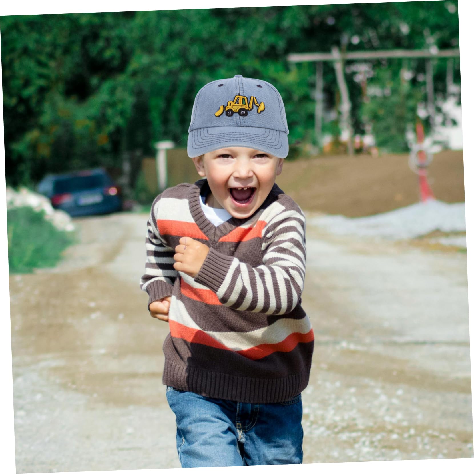 VALICLUD Gorra Infantil con Visera Sombrero De Dibujos Animados De Niños Gorra De Niño Sombrero Decorativo para Niños Sombrero De Ocio De Dibujos Animados Sombrero para El Sol Algodón