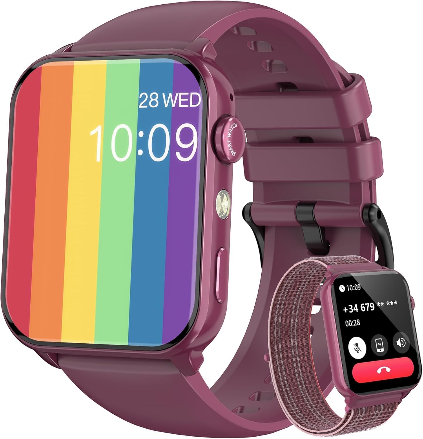 Smartwatch Blackview 1.91 Polegadas com Chamadas Bluetooth e Lanterna LED