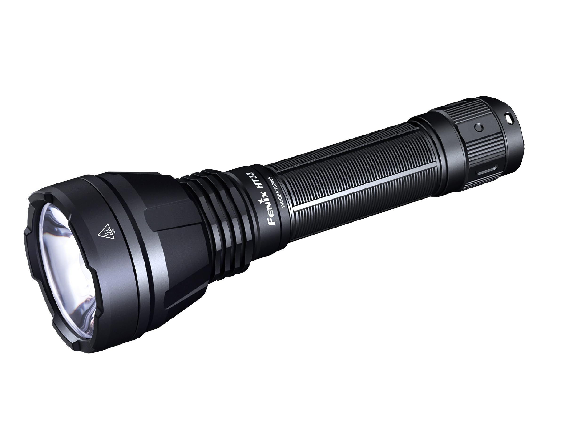 Fenix HT32 Torcia LED da caccia con max. 2.500 lumen, luce bianca, 400 lumen, luce rossa, 1.400 lumen, luce verde con batteria da 5.000 mAh + cavo di ricarica USB-C