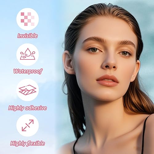 Miniatura 5 de EKIND 30 tiras invisibles para la nariz, parches mate transpirables con pinzas para un contorno refinado