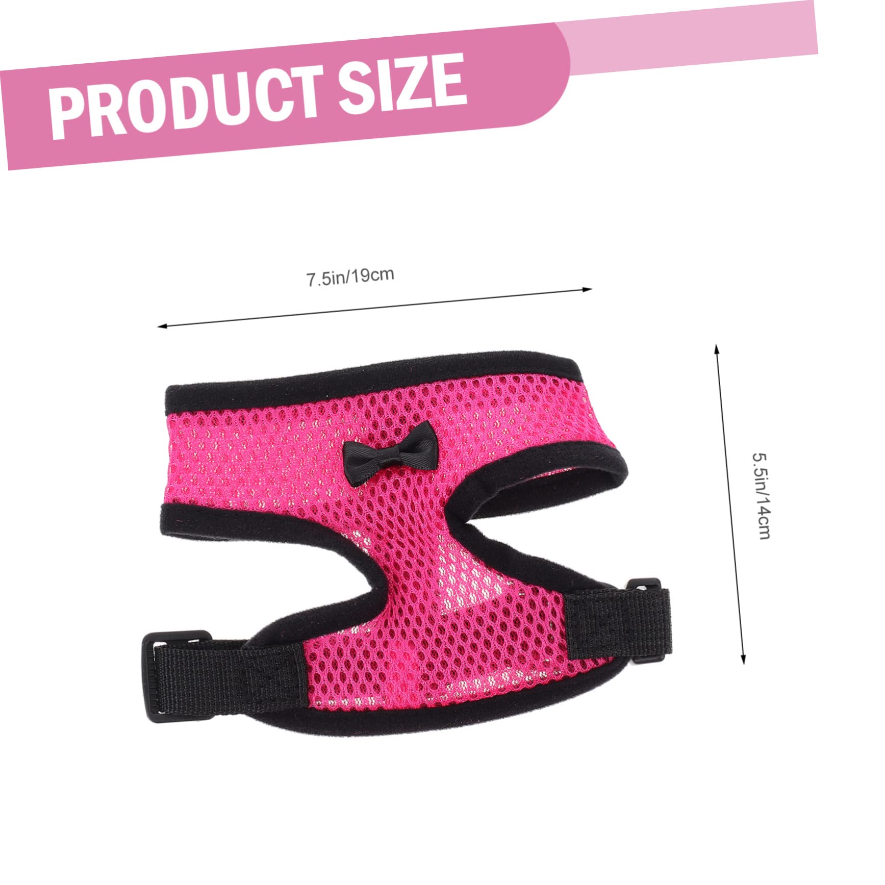 ibasenice Outdoor Chicken Harness with Leash Comfortable Hen Vest for Training Walking for Pets Weighing Up to Stylish Design for Festivals