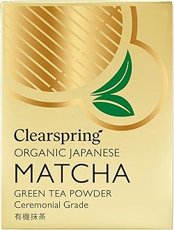 Clearspring Organic Japanese Matcha Green Tea Powder - Ceremonial Grade 30g