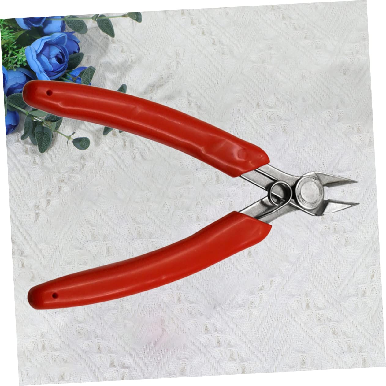 NULYLU Diy Electric Pliers Mini Pliers for Diy Use Wire Striing Non-slip Handle Home Tool Kit