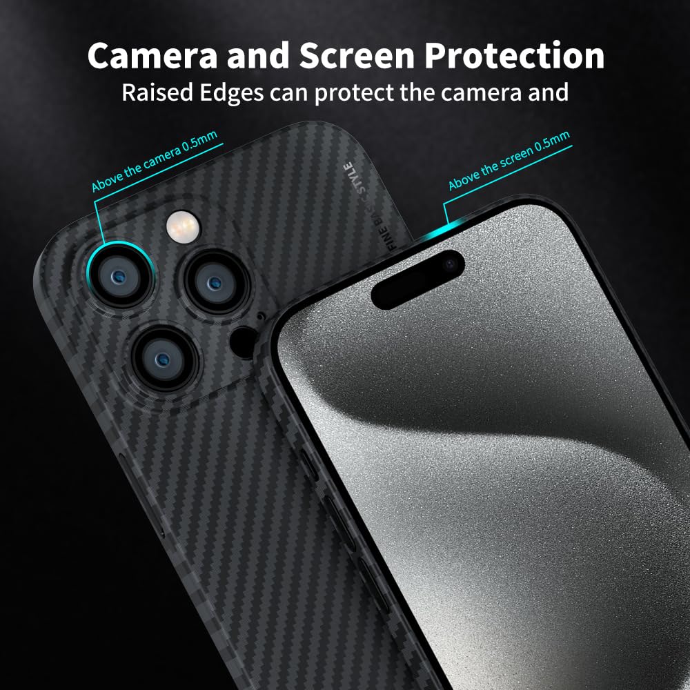 X-level Ultra Dünne Hülle Für Google Pixel 7a – Aramidfaser, Carbon-Optik, Kratzfest