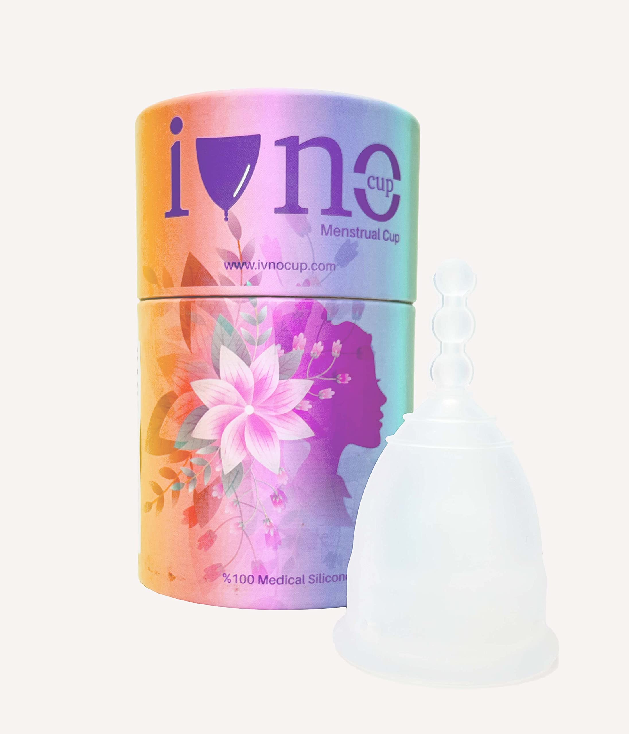 ivnocup Menstrual cup - Adet Kabı- Medikal silikon (L)