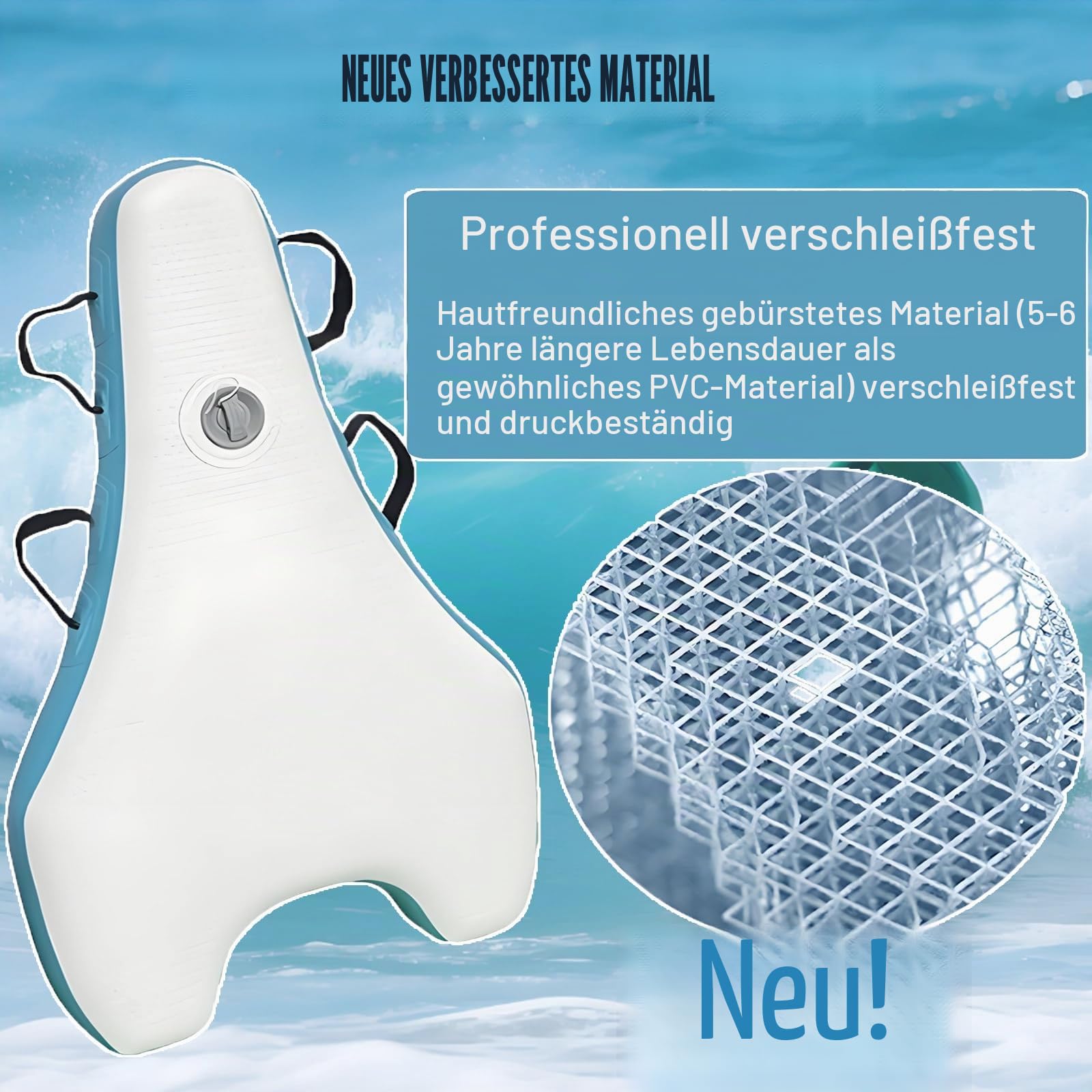 2-in-1 Unterwasser-Scooter + Bodyboard-Kit: bürstenloser 500-W-Druckstrahler, 3-7 km Geschwindigkeit, 9 Gänge, 360°-Griff – Ultimate Family Water Adventure 2025, NoScooter