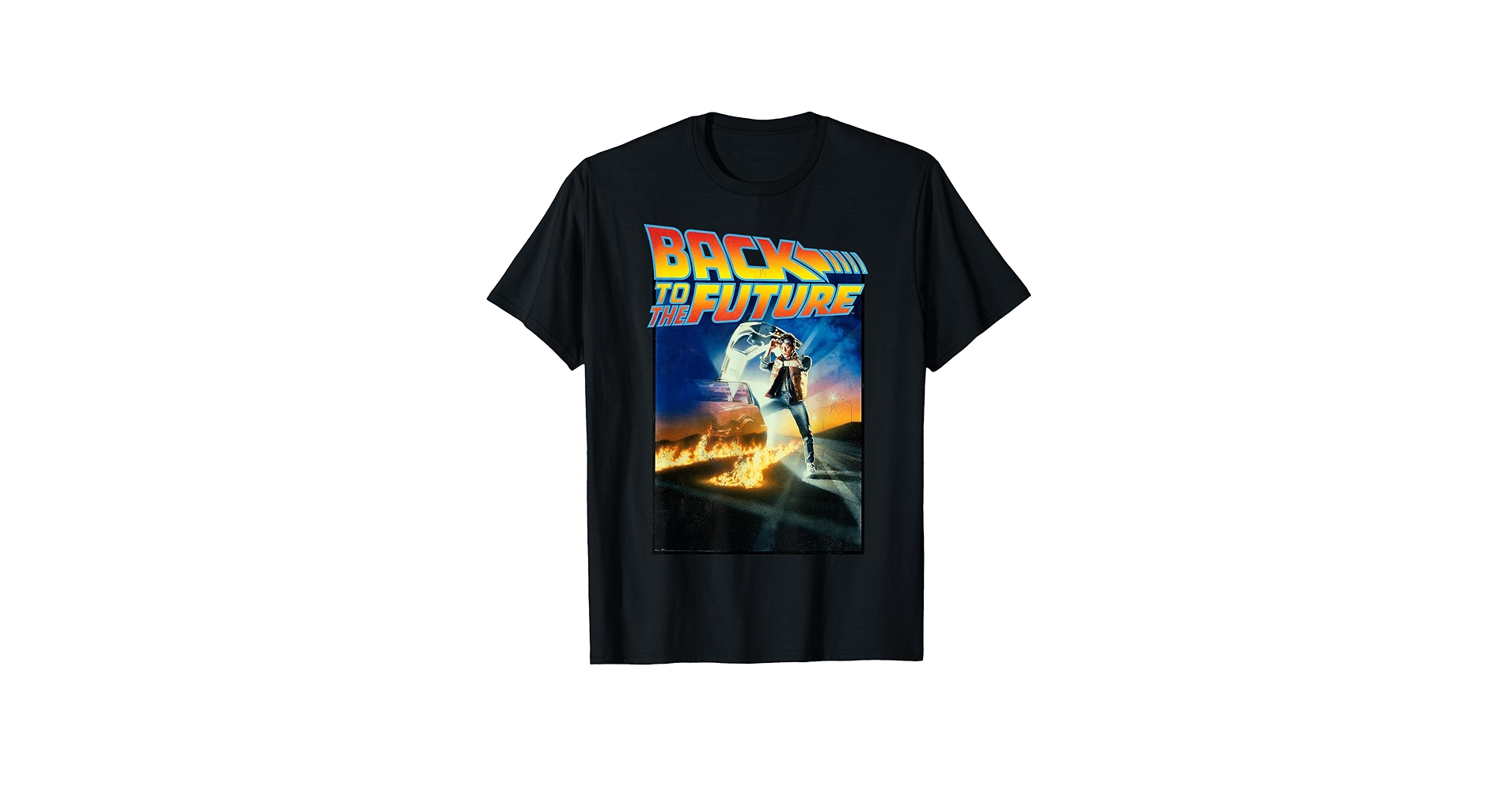Amazon.com: Back To the Future Movie Poster Classic T-Shirt