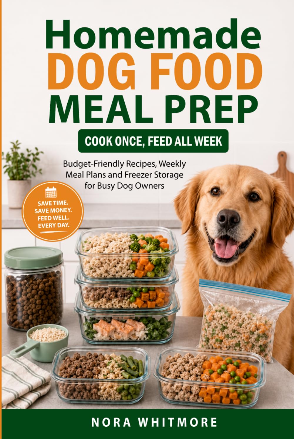 Homemade Dog Food Meal Prep: Cook Once, Feed All Week: Budget-Friendly Recipes, Weekly Meal Plans and Freezer Storage for Busy Dog Owners