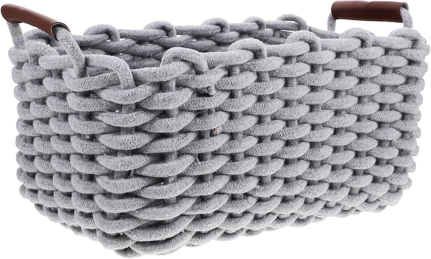 Storage Lids Woven Baskets for Storage Organization Bins Desktop Snack Organizer Book Basket