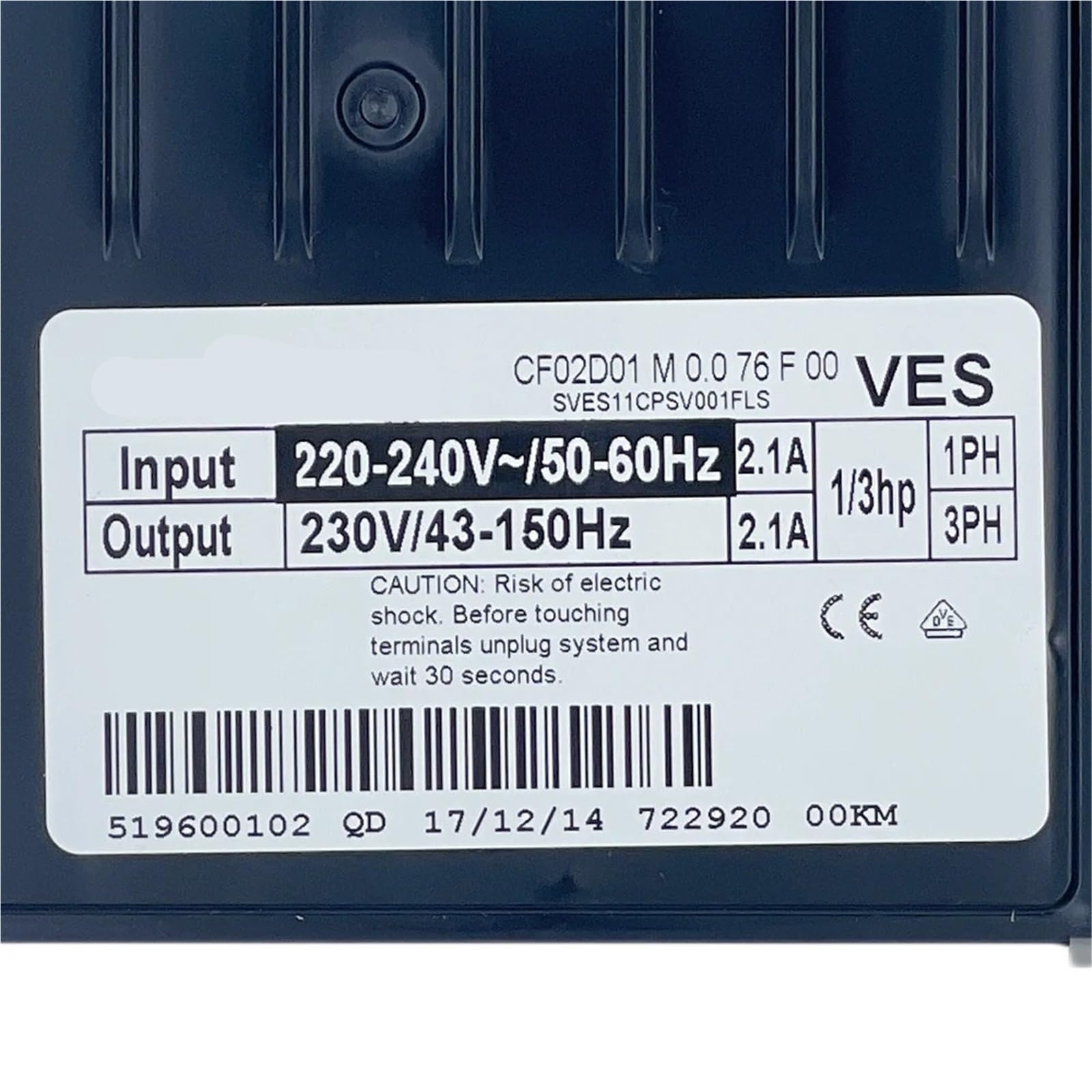 Compatibile con - Embraco Refrigerator Control Board CF02D01 M0.076F00 VES 2.1A Circuit PCB 193525231 Fridge Motehrboard Freezer Parts
