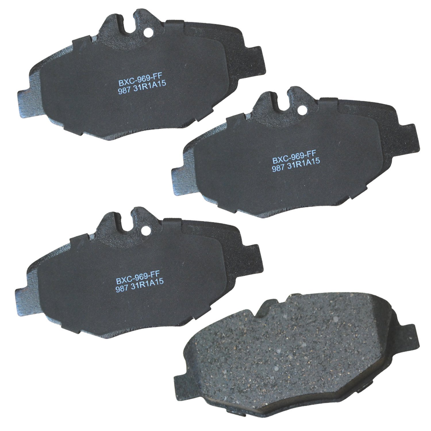 Bendix Premium SBC987 Ceramic Front Brake Pads for Mercedes-Benz E280 2009-2008, E320 2009-2003, E350 2009-2006