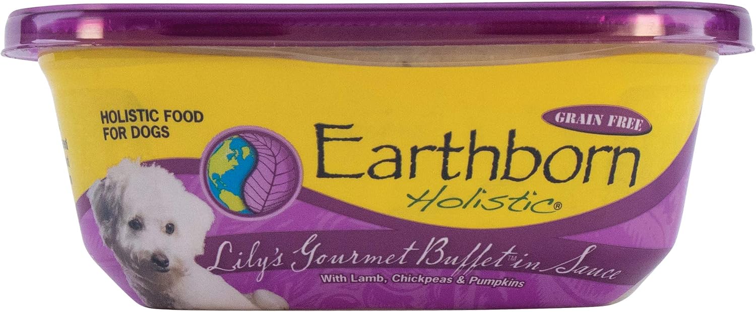 Earthborn Holistic Lily'S Gourmet Buffet In Sauce Grain Free Moist Dog Food, 8 Oz, Case Of 8