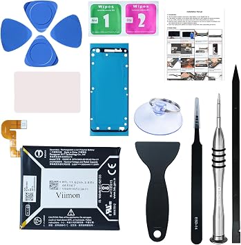for Pixel 3a Battery Replacement Kits Compatible with Google Pixel 3a G020A G020E G020B with Adhesive and Repair Tool Kits