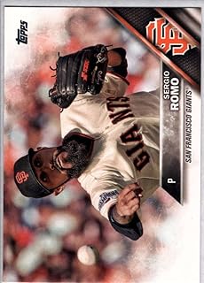 Baseball MLB 2016 Topps #596 Sergio Romo #596 NM+ Giants