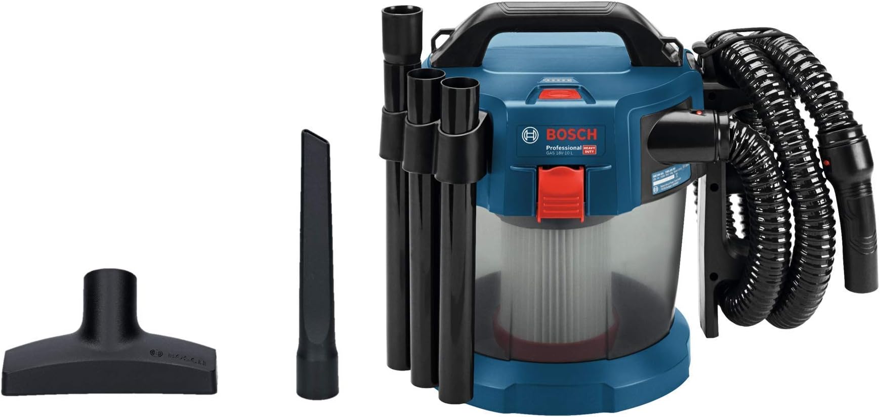 Aspirateur Eau Et Poussière Bosch Professional GAS 35 H AFC - 1200W, Classe H, Nettoyage Automatique Filtre - Pour Poussières Nocives, Chantiers