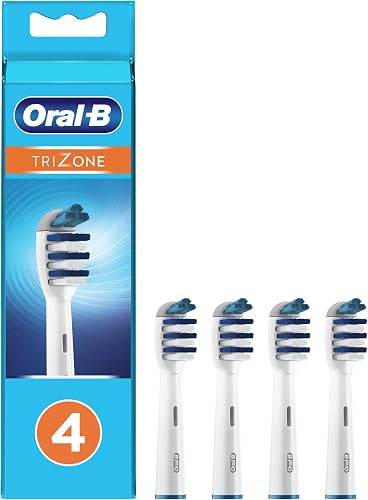 Trizone Lot de 4 têtes de brosse à dents électrique avec Oral-B