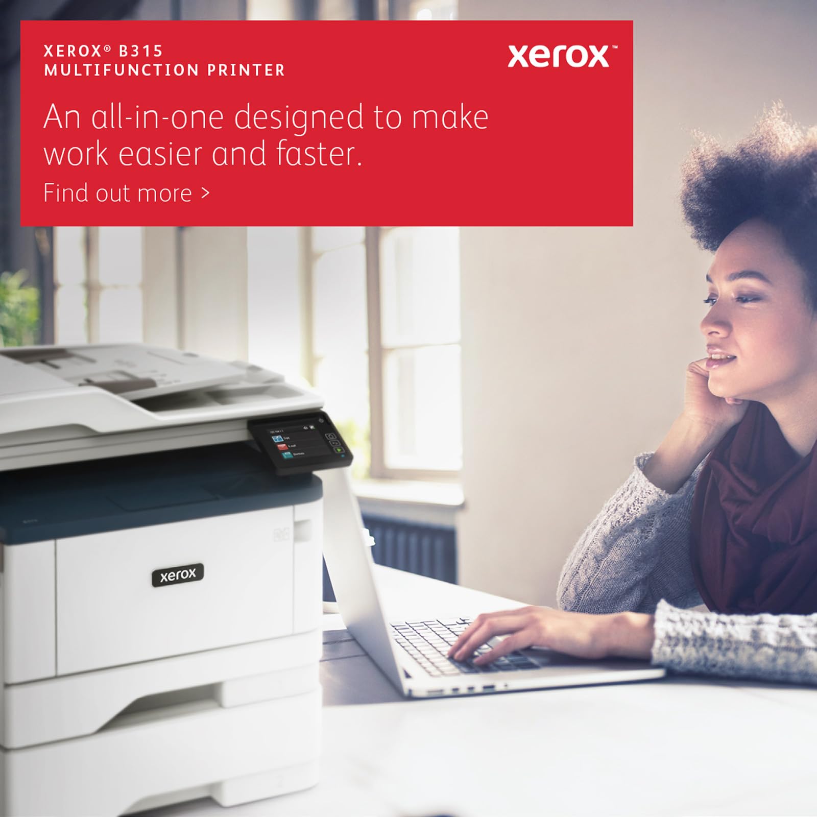 Amazon.com: Xerox B315DNI All-in-One, Laser, B&W, Wireless, RADF
