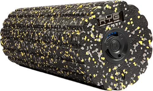 Rodillo eléctrico de espuma, vibratorio y yoga, masaje muscular, punto de estiramiento, fitness, post-entrenamiento, recuperación