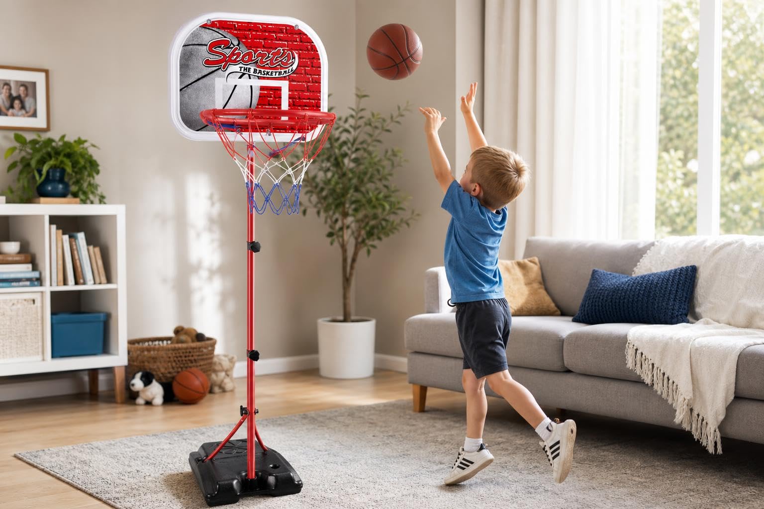 Gioco Bambini Esterno, con e Pompa, Altezza Regolabile, per cortile