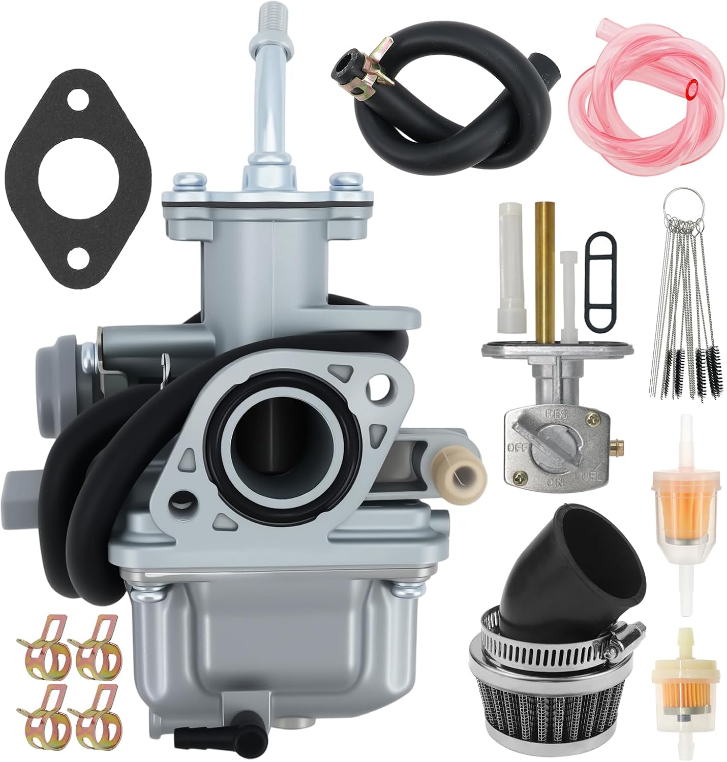 YFM80 Carburetor Fit for Yamaha Raptor YFM50 YFM80 YFM80R ATV Quad Carb 2002 2003 2004 2005 2006 2007 2008 with Air Filter