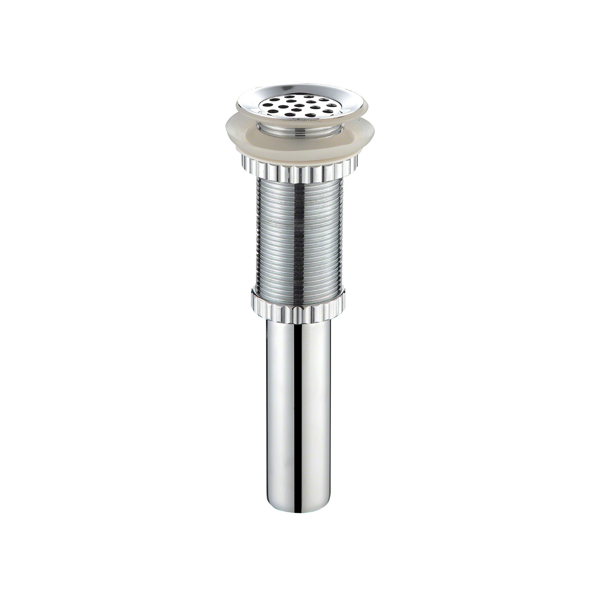 Bonde de lavabo Kraus PU-12CH style de grille d'évacuation chromé luxe