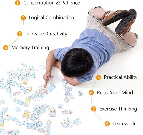 Miniatura 6 de Rompecabezas personalizado de 35701202003005005201000 piezas de la foto, haz tu propio rompecabezas, rompecabezas personalizado para adultos y