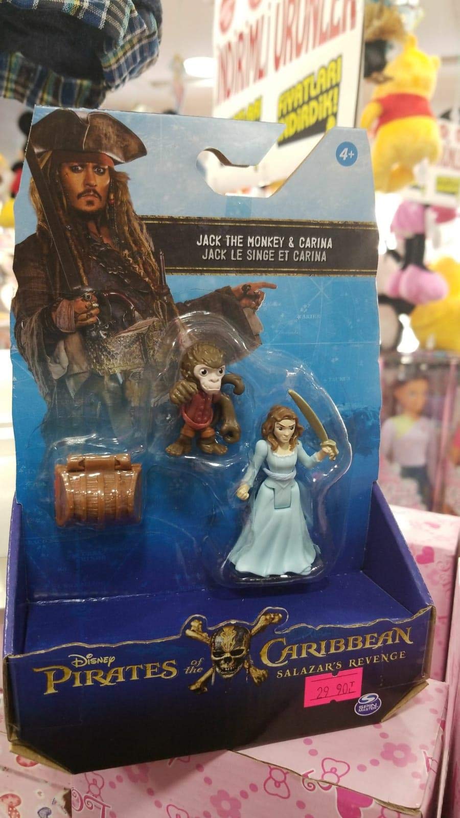 Disney Pirati dei Caraibi 6035323 - Confezione con 2 Personaggi, Modelli Assortiti