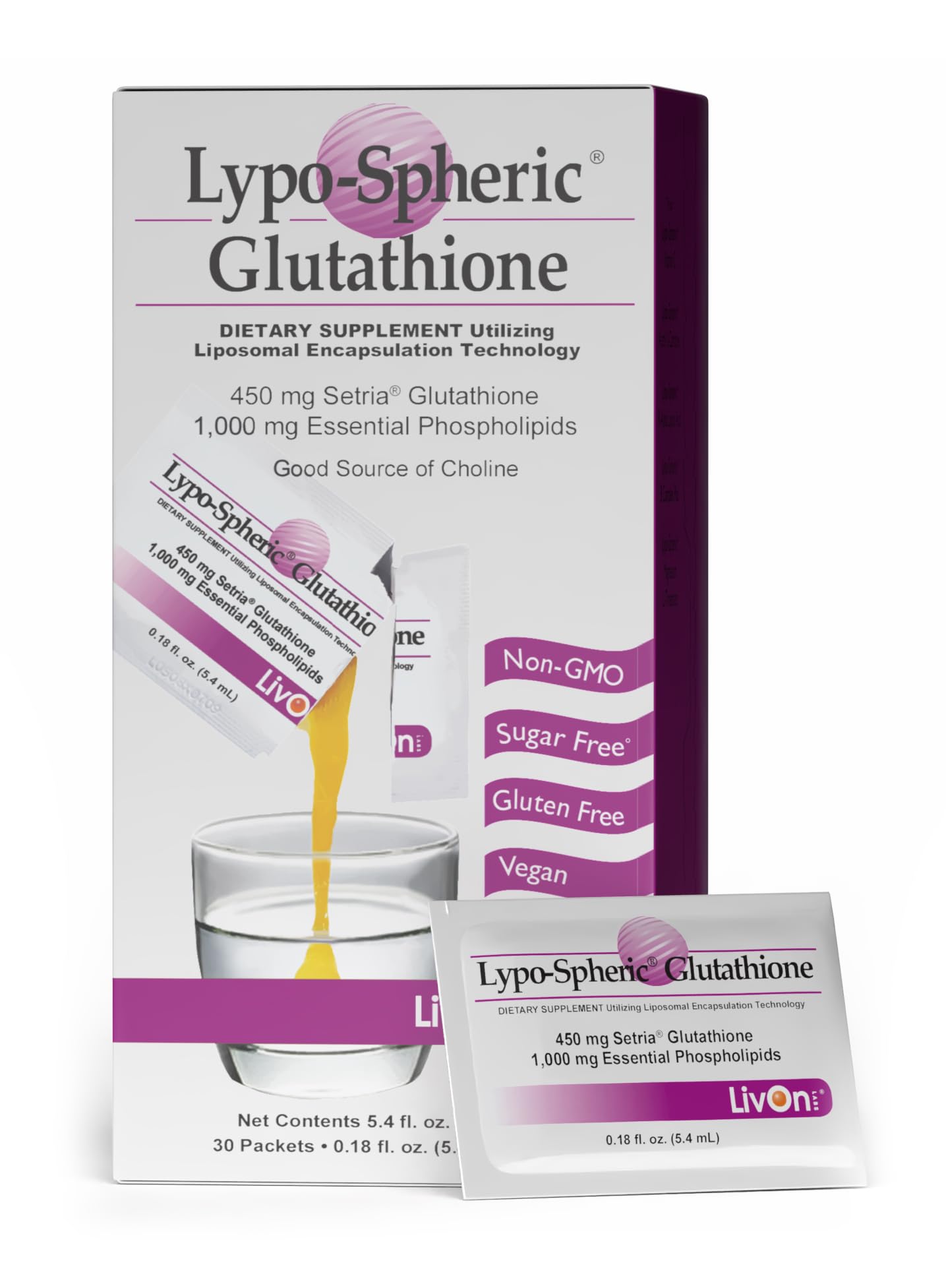 LivOn Laboratories Lypo-Spheric Glutathione