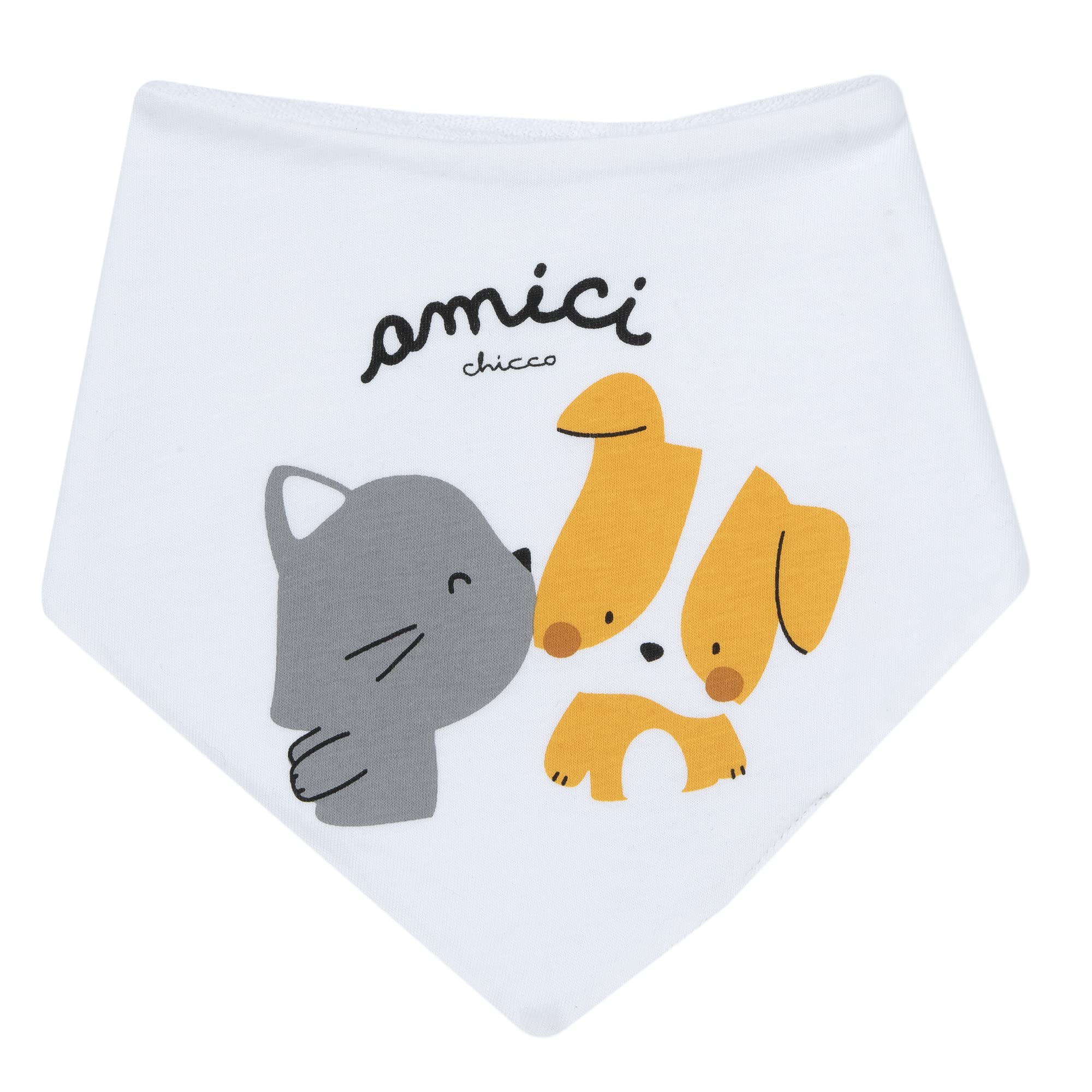 Chicco Unisex Çocuk Mama Önlüğü, Beyaz, OS