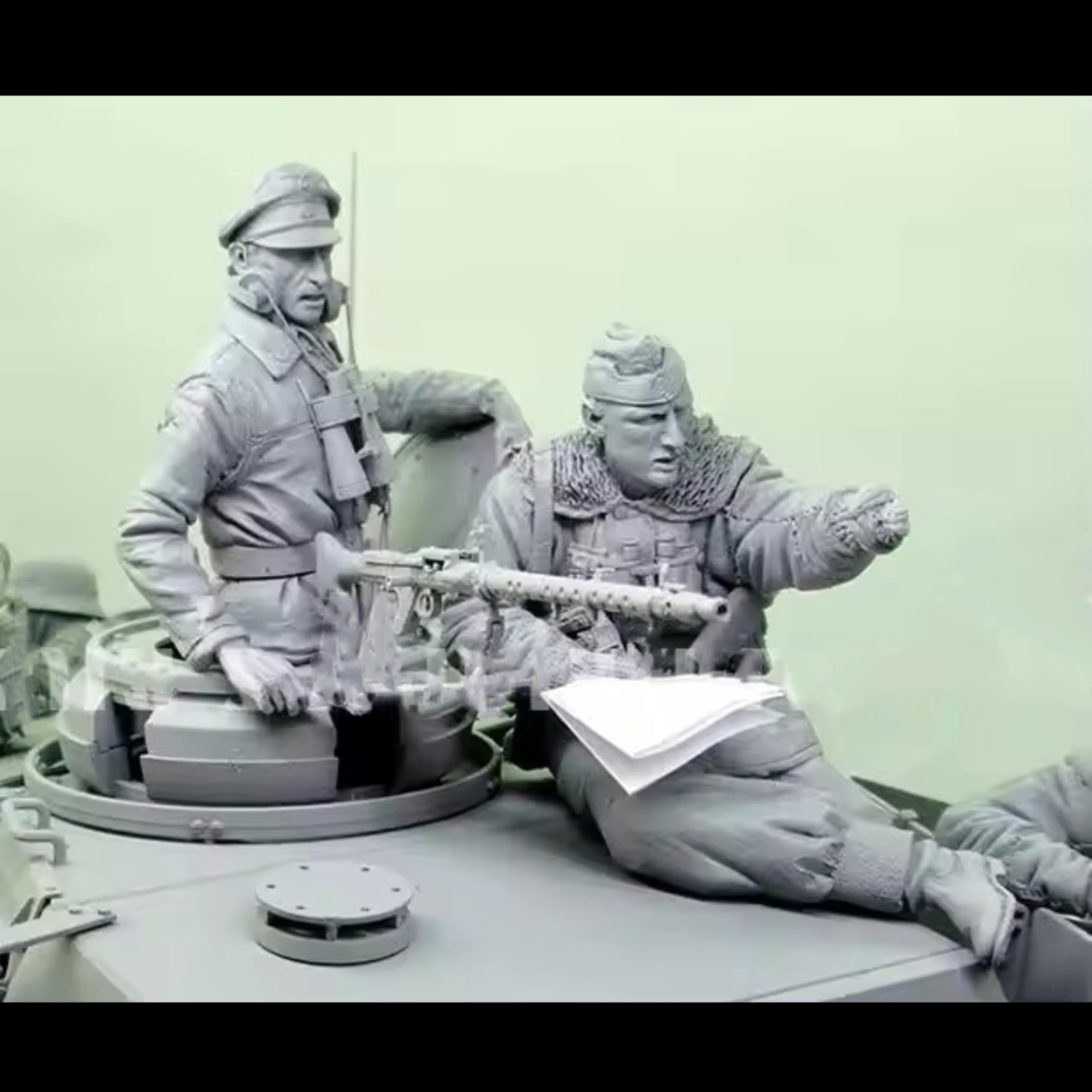 1/16 戦車用 レジン フィギュア ドイツ兵 Amazon | 1/16 レジンフィギュア ミニチュアモデルキット WWII ドイツ