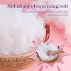100g Stuffing for Crochet, Polyester Polyfill Stuffing Fiberfill Cotton Stuffing for Crafts Small Stuffed Animals Crochet, Polyfill Stuffing for Pillow Cushion Craft /0.22lb