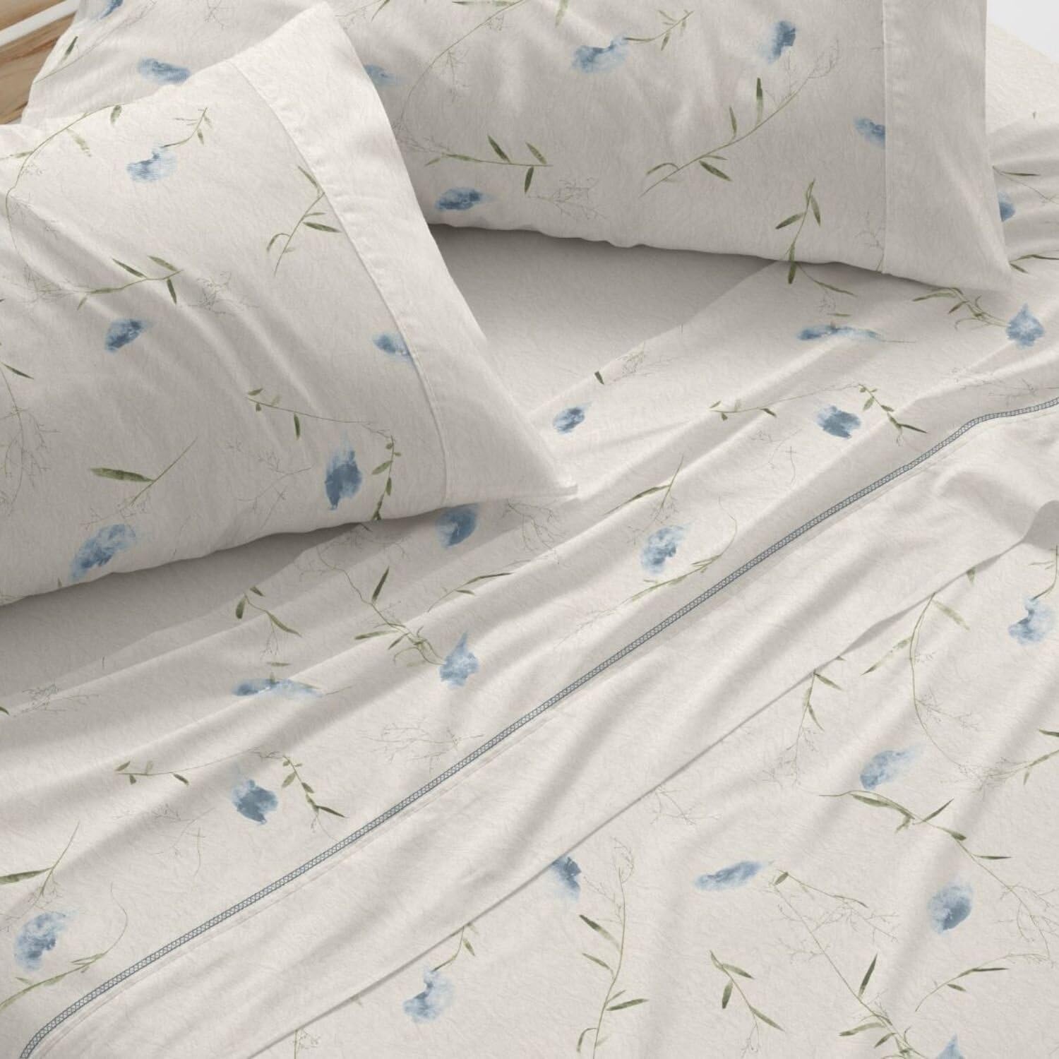 Burrito Blanco | Bedding Set | Bed 135 cm (+Available Measurements) | Design 052 | Blue Color (135x190/200 cm.)