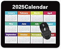 Vista 1 de Alfombrilla de mouse con calendario para juegos, alfombrilla de mouse antideslizante con respaldo de goma (calendario del año 2025)