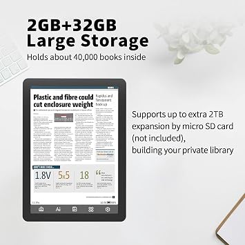 Bigme B6 6inch Color E-Ink E-Reader 2+32GB