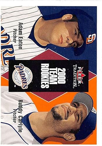 2000 Fleer Tradition Update #U96 Adam Eaton/Buddy Carlyle NM-MT Padres