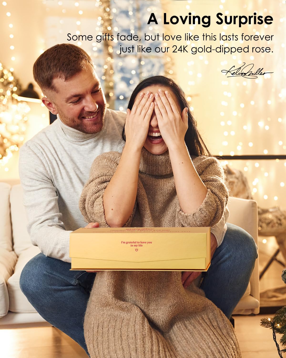 24K Gold Dipped Rose – Handpicked Real Rose Preserved in 24K Gold – Passionate, One-of-a-Kind Romantic Gift for Her – Ideal for Birthday, Anniversary, Mother’s Day, Valentine’s Day (Red) - Image 6