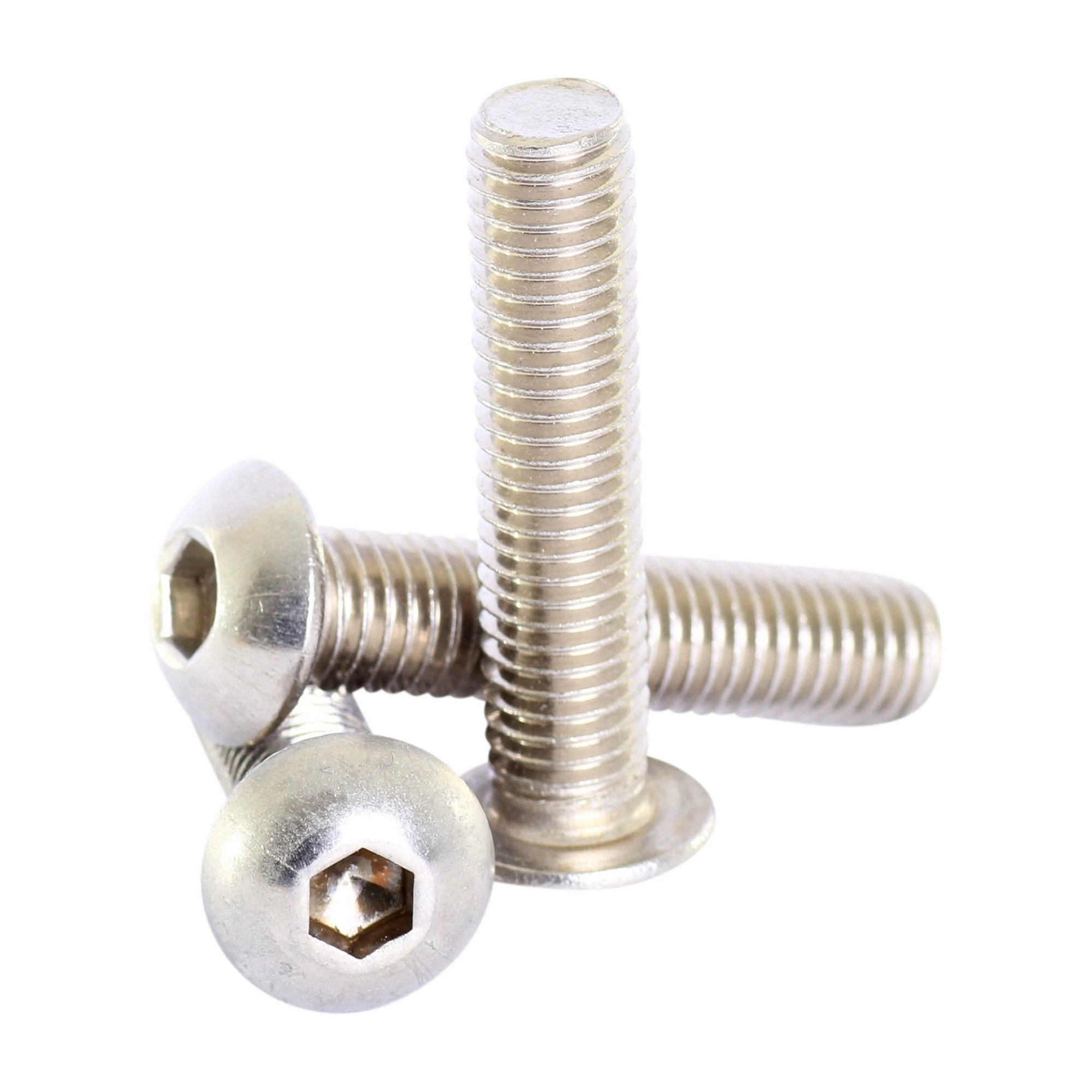 Bolt Base 10Mm A2 Stainless Steel Hex Socket Button Head Allen Bolts Screws M10 X 80-20