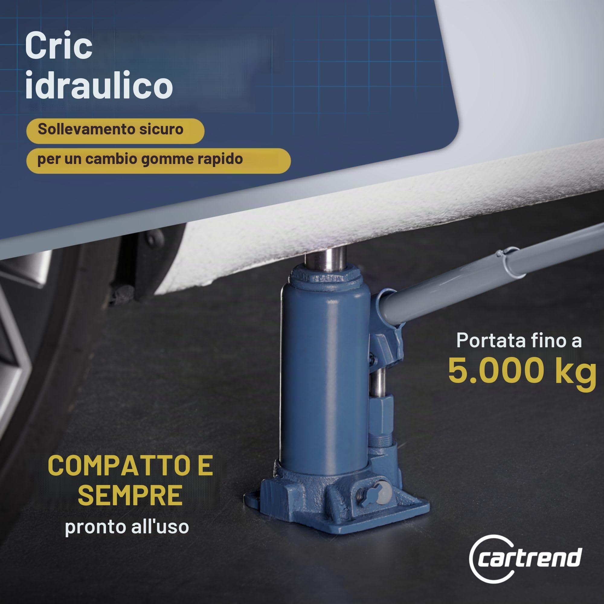 CARTREND Martinetto idraulico 10007