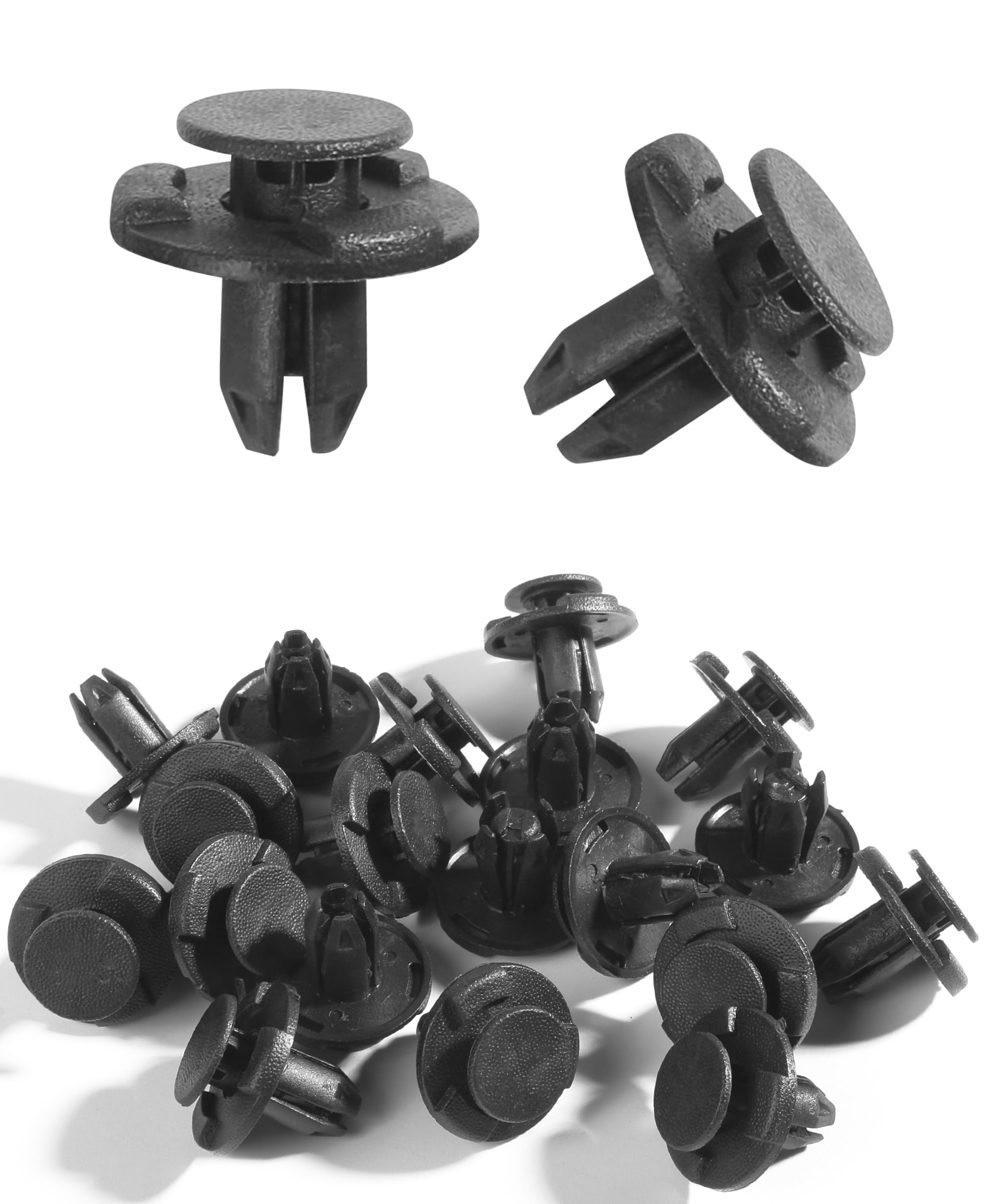 20PCS Car Clips,Car Accessories Retainer Clips,Cowl Grille Retainer Clip,Fender Liner Cowl Grille Bumper Under Cover Clip Push-Type Retainer,Replace #01553-05933 01553-05323 01553-10721