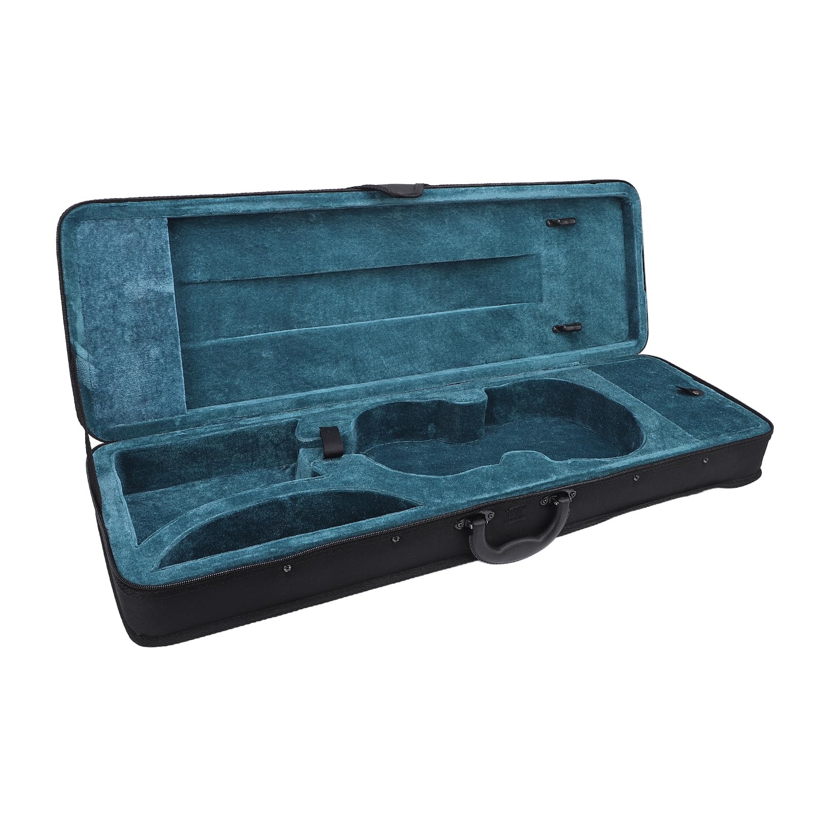 Estuche para Violín Ligero 4/4 con Espuma Protectora y Tejido No Abrasivo Estuche de Violín para Músicos Clásicos, Estudiantes, Practica Diaria, Conciertos