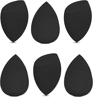 Opaz - Juego de 6 esponjas de maquillaje negr...