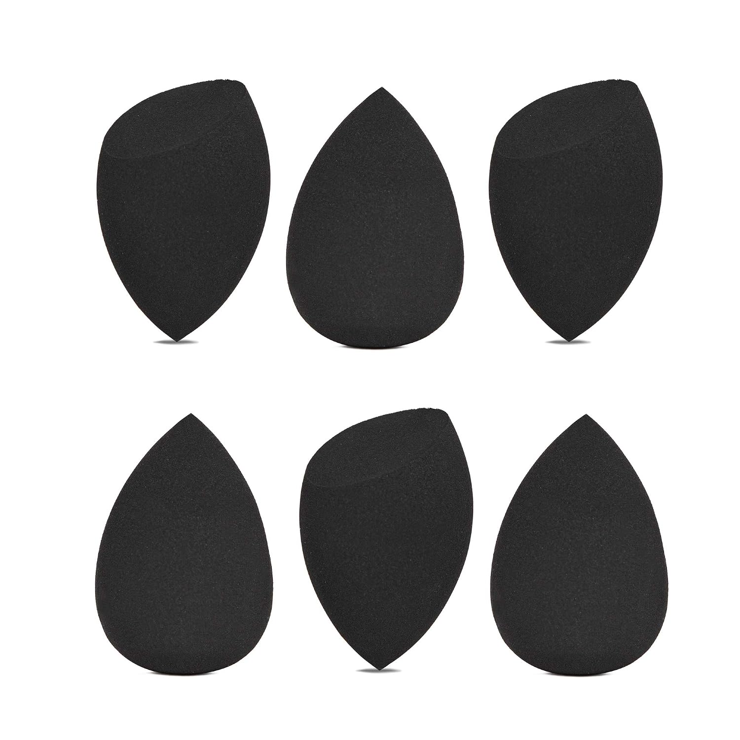 Opaz Black Makeup Sponge Blender Set - Flawless Foundation Applicators
