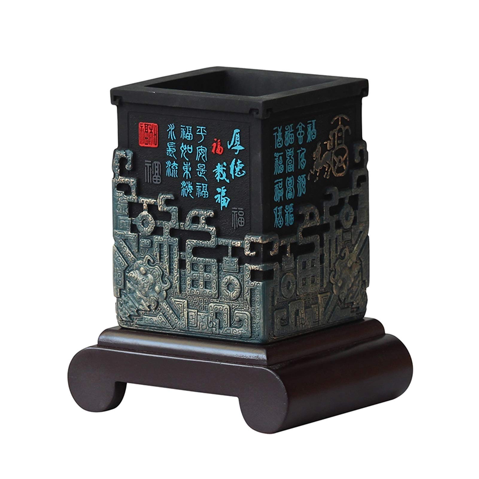 Stifteköcher Stiftbecher Kreativer Stifthalter Dekorativer Schreibtisch Tidy Organizer Multifunktions-Vintage-Stift-Stifthalter - Ideal für Büros, Haushalte, Geschenke und mehr Stifteköcher Schreibtis