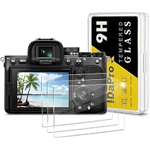 iDaPro Screen Protector for Sony Alpha A7 IV/ZV-E1/ZV-E10 II, 9H Glass