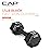 CAP Barbell Cast Iron Hex Dumbbell, Black, Single, 15 lb