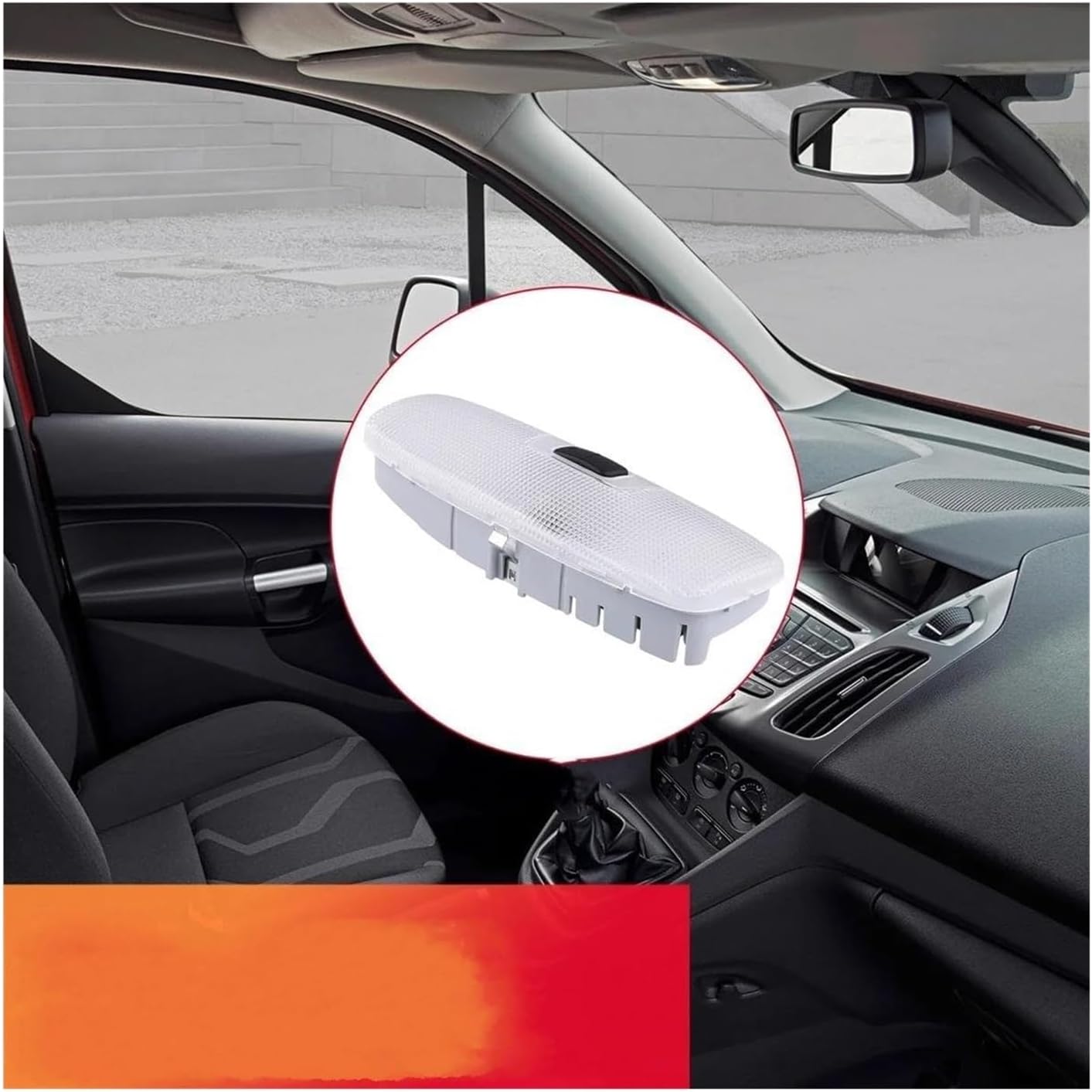 Overhead Console Lamp For Transit For Connect 2014 1531183 Car E Light Interior Reading Lamp Front Ceiling Lamps Roof